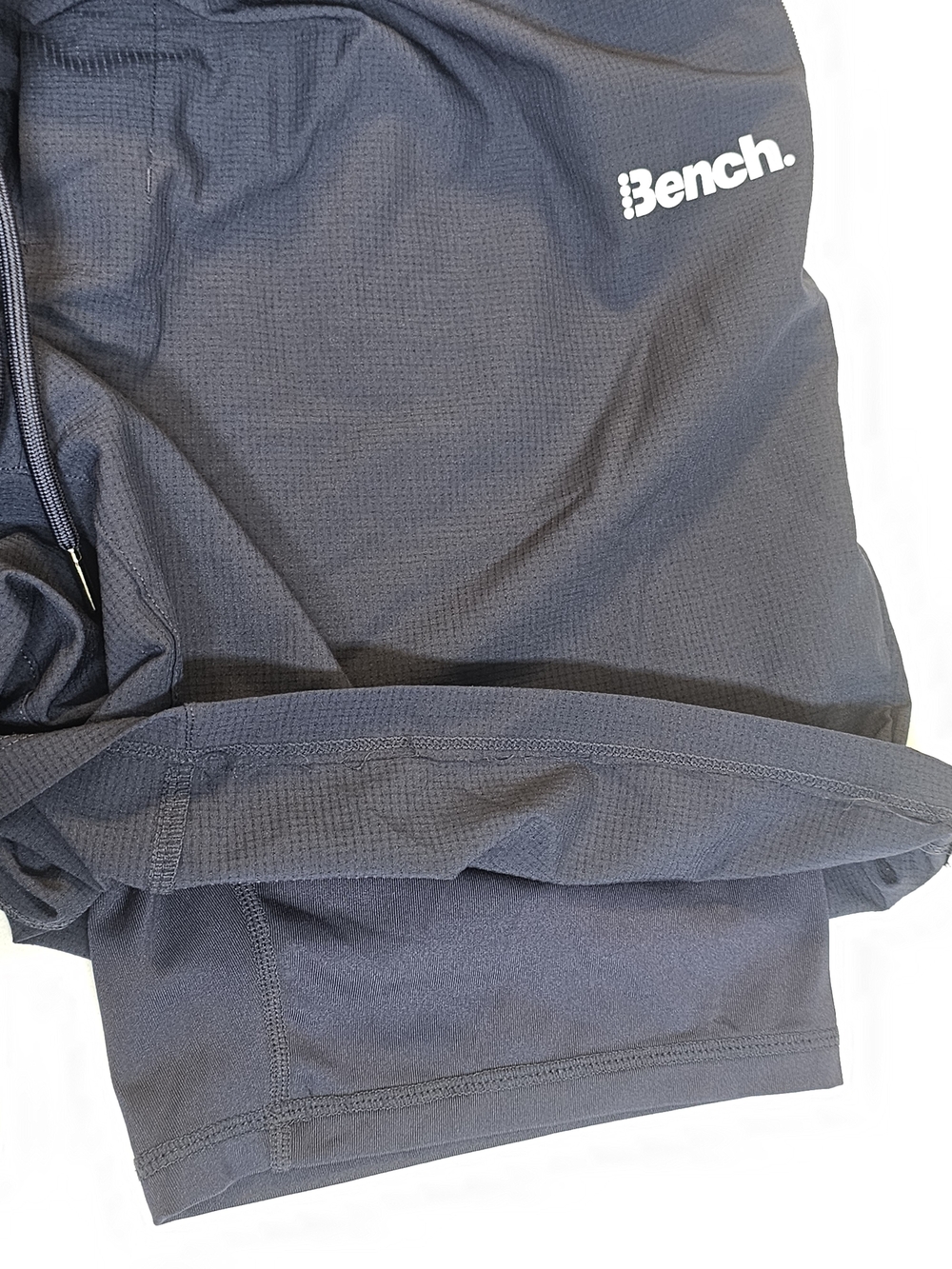 Bench Men's Navy Performance Drawstring Shorts - Picture 4 of 5